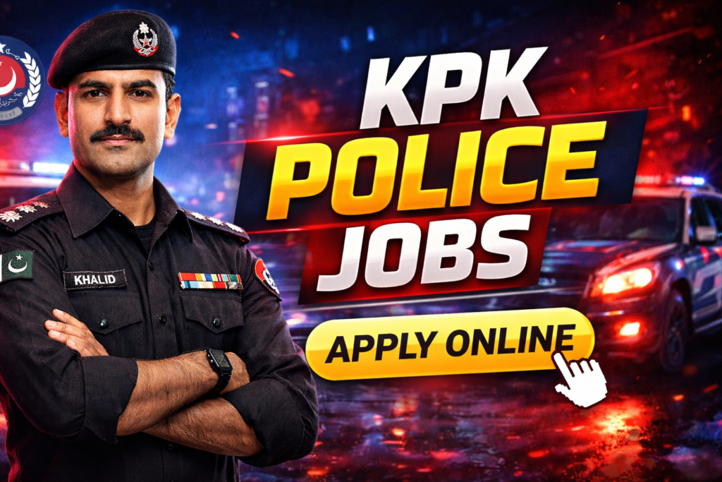 KPK Police Jobs 2026 – Secure Your Future with a Powerful Government Career
