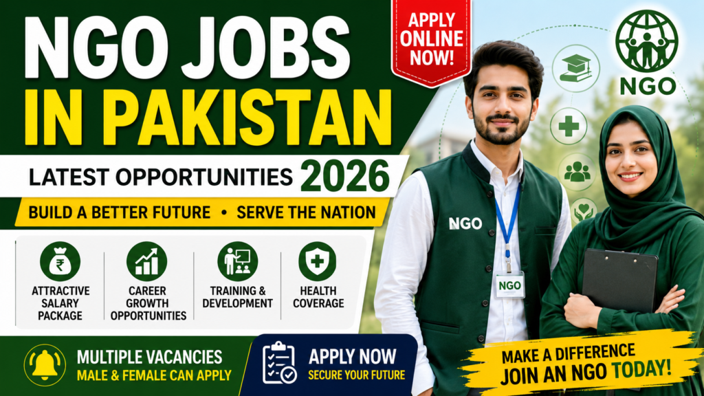 NGO Jobs in Pakistan 2026
