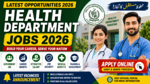 Health Department Jobs