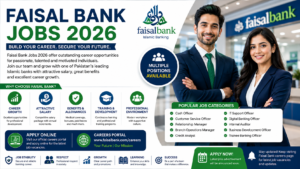 Faisal Bank Jobs 2026 – Apply For Online
