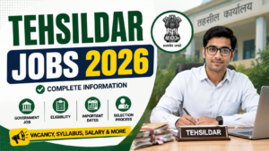 Tehsildar Jobs 2026